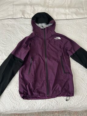 The North Face Men’s Purple Hooded Waterproof Jacket
